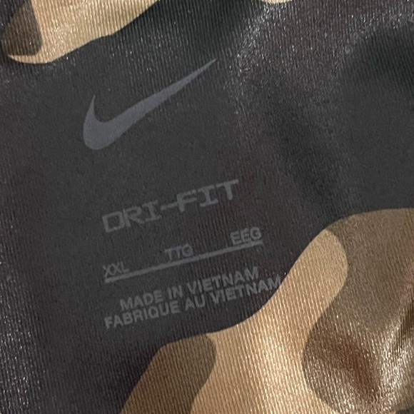 Nike Dri Fit  Camo Leggings- XXL - Picture 4 of 6